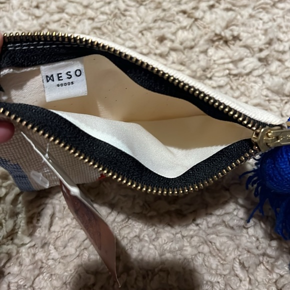 NWT MADEWELL x MESO GOODS SMALL BEADED POUCH - Picture 5 of 5